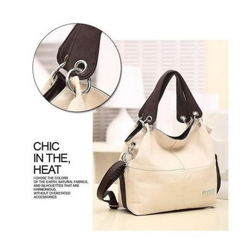 Womens PU Handbag Tote Shoulder Messenger Bag Image 4