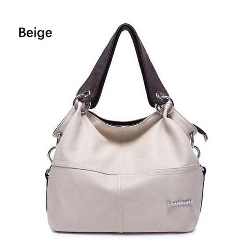 Womens PU Handbag Tote Shoulder Messenger Bag Image 4