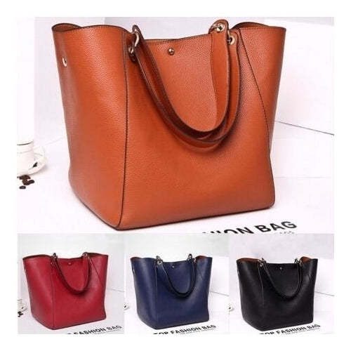 Women Tote leather Handbag Shoulder Messenger bag Image 1