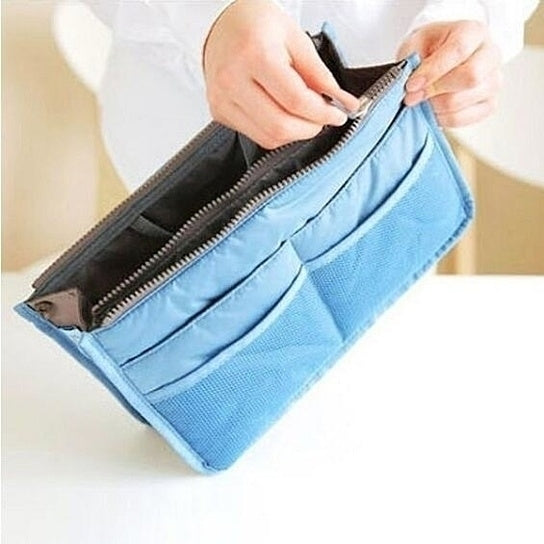 Women Travel Insert Handbag Organiser Purse Image 4