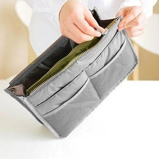 Women Travel Insert Handbag Organiser Purse Image 6