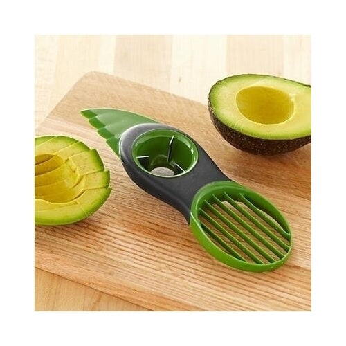 3 In 1 Avocado Slicer Pitter Cutter Fruits Tool Image 1