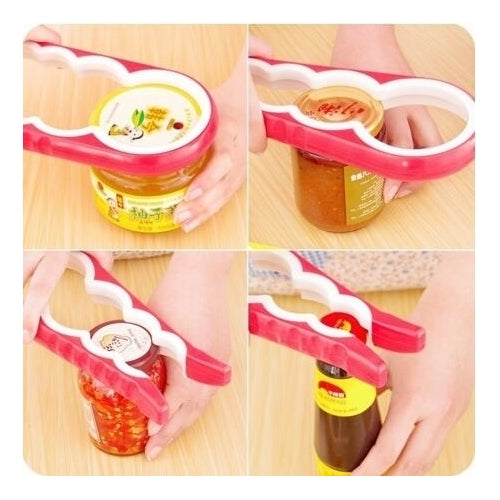 4 in 1 Multifunction Can Opener Bottle Wrench Openers (Random Color) Image 2