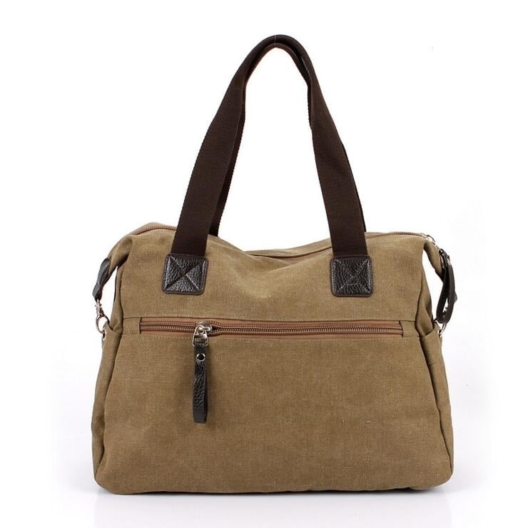 Womens Vintage Canvas handbag shoulder Messenger bag Image 4
