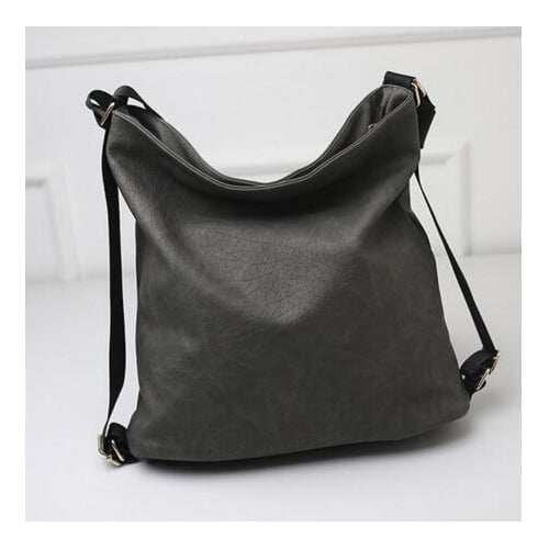 Fashion PU leather Backpack Crossbody Shoulder Handbags Image 4