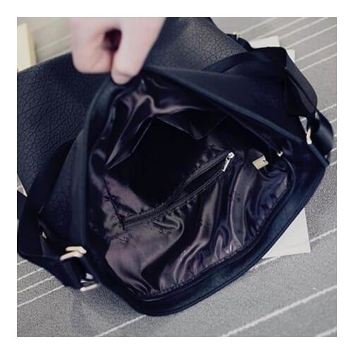 Fashion PU leather Backpack Crossbody Shoulder Handbags Image 6