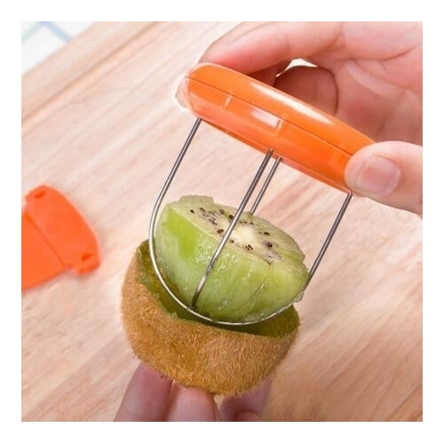 Fruit Kiwi Cutter Device Cut Digging Core Twister Slicer Image 1