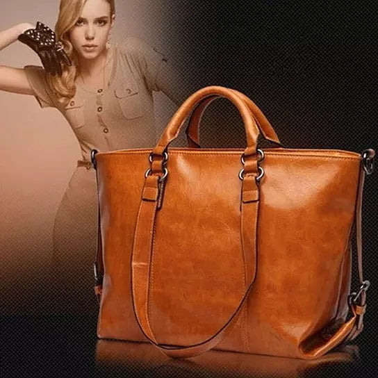 PU Leather Tote Messenger Shoulder Bags Image 3