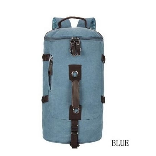 Fashion Portable Canvas Man Backpack Rucksack Travel Outdoor Bag Image 2