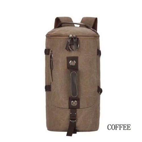 Fashion Portable Canvas Man Backpack Rucksack Travel Outdoor Bag Image 4