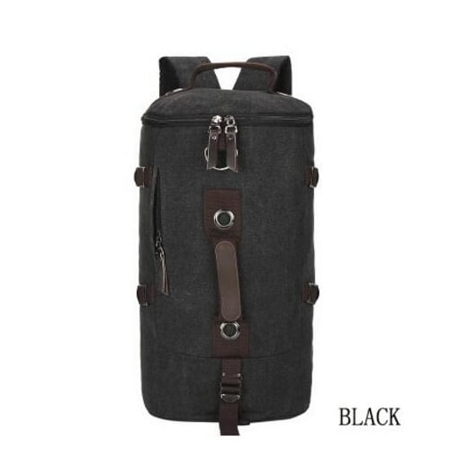 Fashion Portable Canvas Man Backpack Rucksack Travel Outdoor Bag Image 6