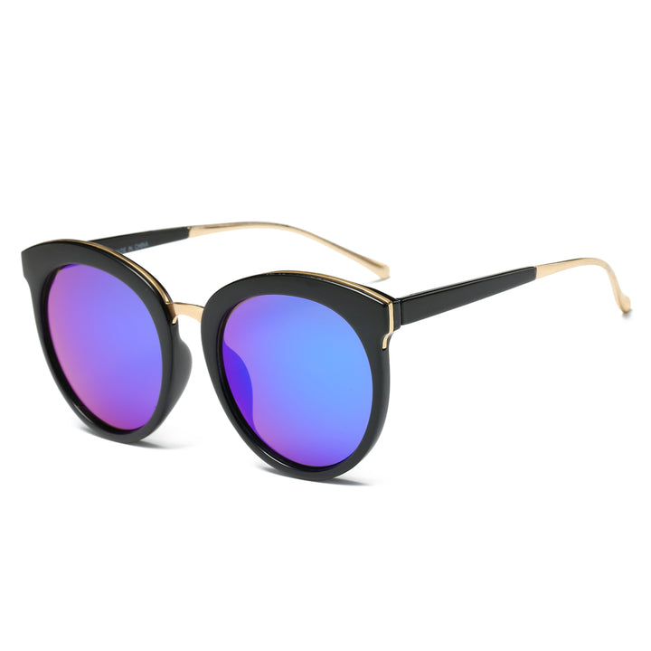 Trendy Bold Brow Bars Style Dasein Sunglasses Image 6