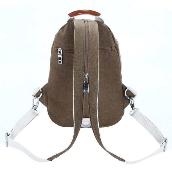 Multi-functional shoulder Messenger canvas bag Image 6