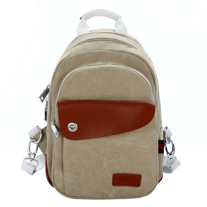 Multi-functional shoulder Messenger canvas bag Image 4