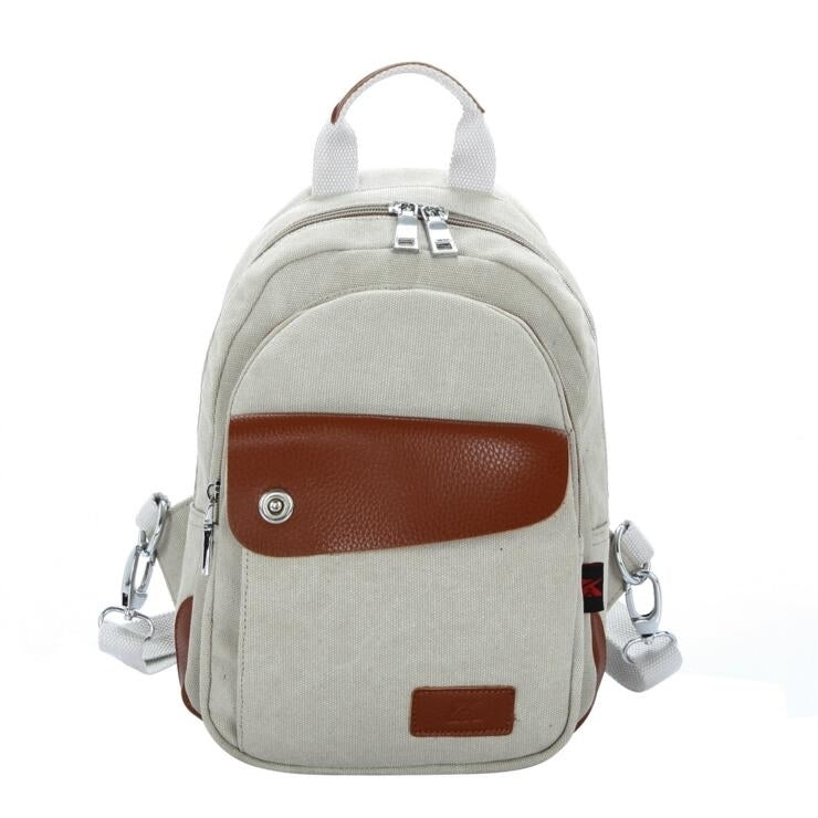 Multi-functional shoulder Messenger canvas bag Image 4