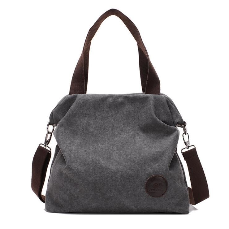 Casual Simple Canvas Handbags Image 1