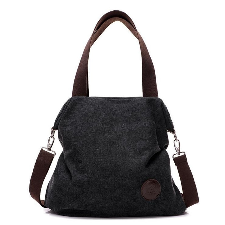 Casual Simple Canvas Handbags Image 3