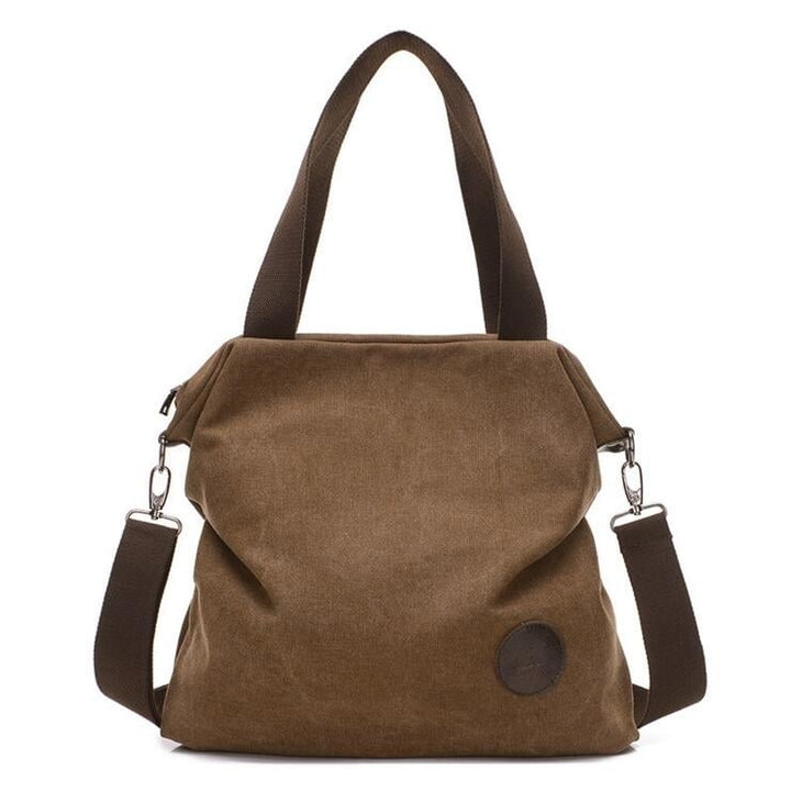 Casual Simple Canvas Handbags Image 4