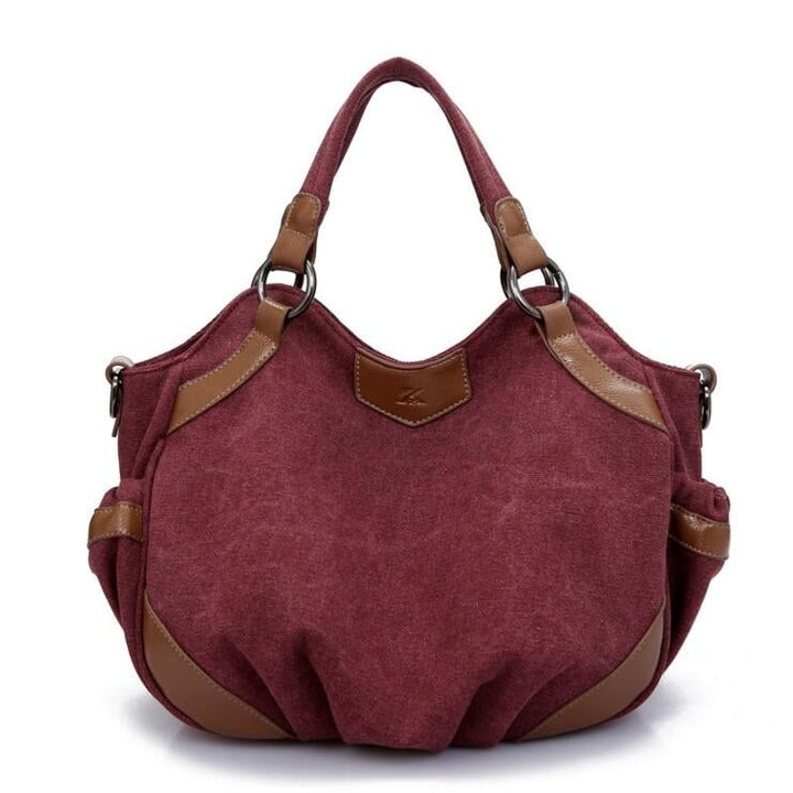 Canvas Shoulder Messenger Handbag Image 1