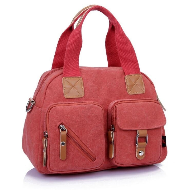 Simple Canvas Handbags Image 1