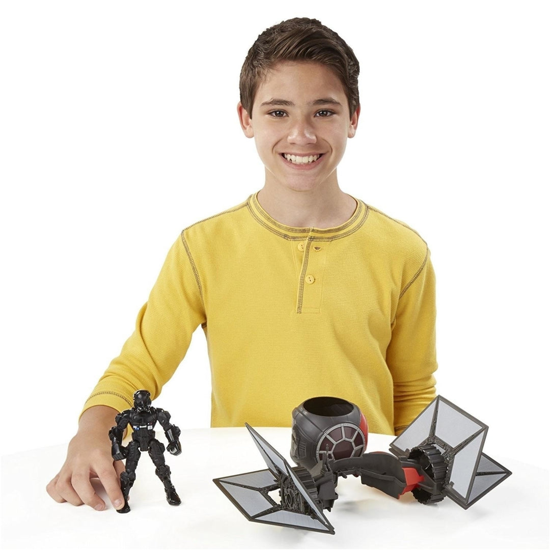 Star Wars Villian Tie Fighter Basic V Pilot Hero Mashers Figure Set Hasbro Image 8