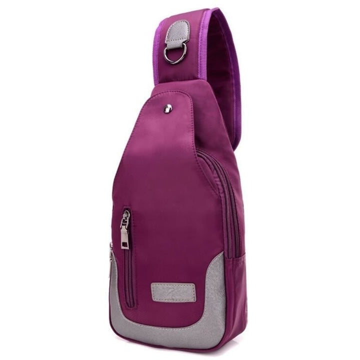 Leisure Sports Travel Oxford Cloth Chest Bag Image 4