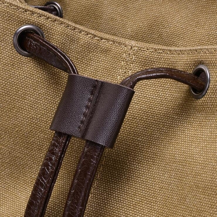 Simple And Clean Casual Canvas Bag Image 10