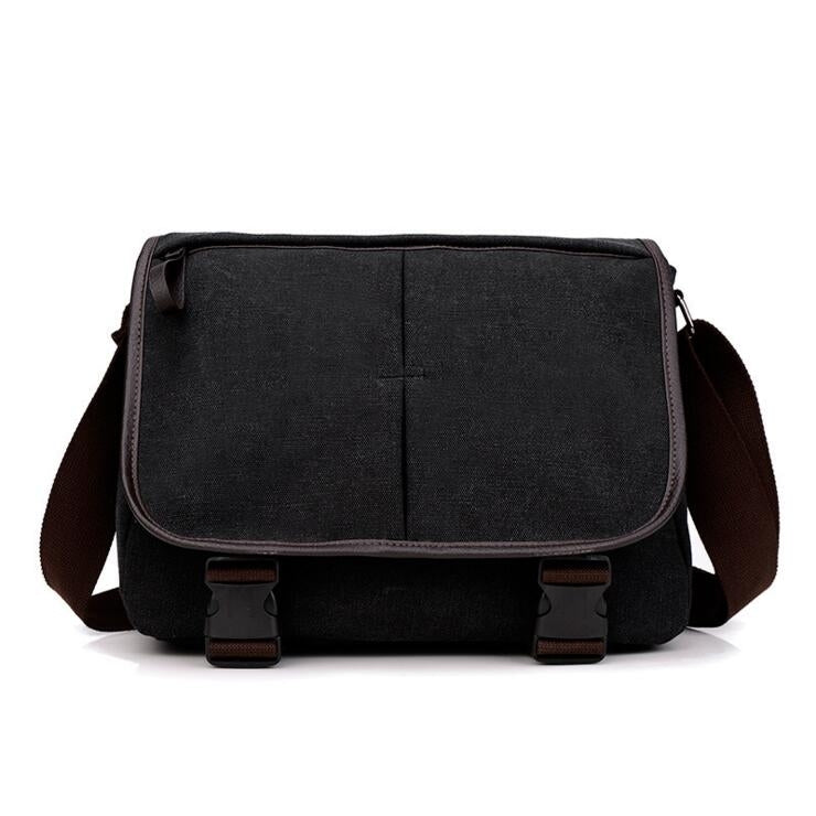 Shoulder Messenger Casual Canvas Bag Image 3