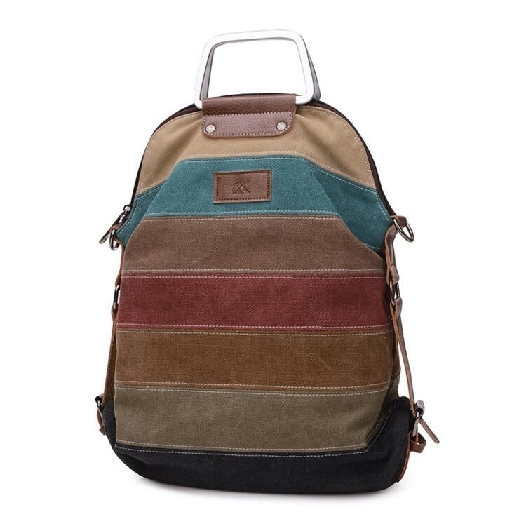 Large Capacity Multi-functional Canvas Bag Image 1