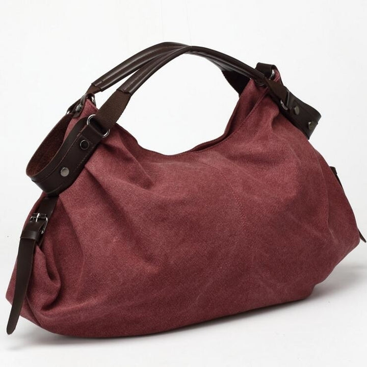 Large Capacity Casual Canvas Bag Image 6