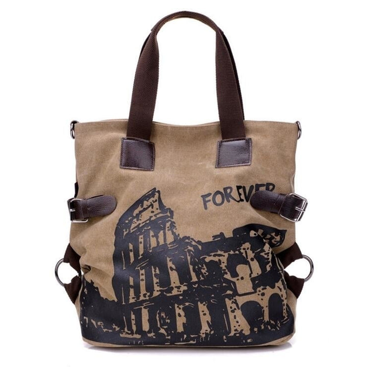 Fashion Casual Canvas Bag Image 1