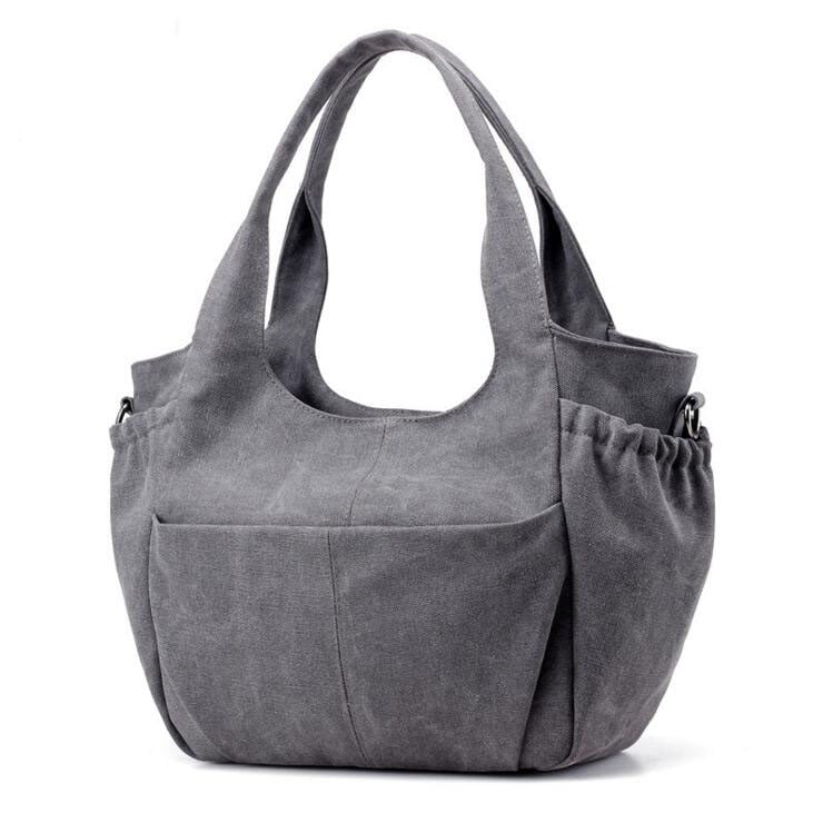 Simple And Stylish Large Capacity Canvas Bag Image 1