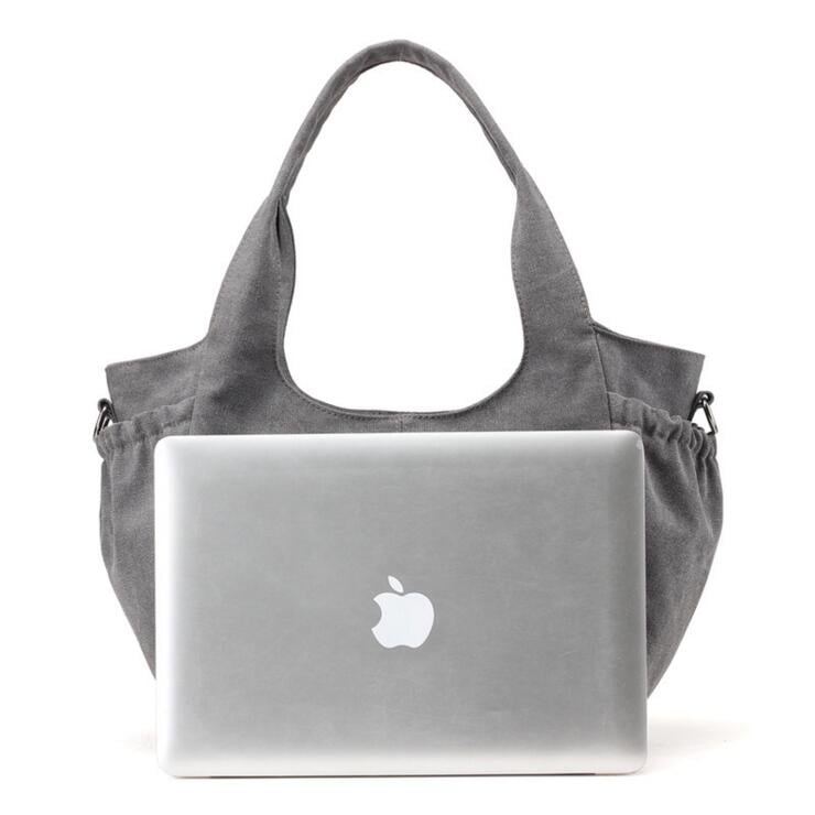 Simple And Stylish Large Capacity Canvas Bag Image 6