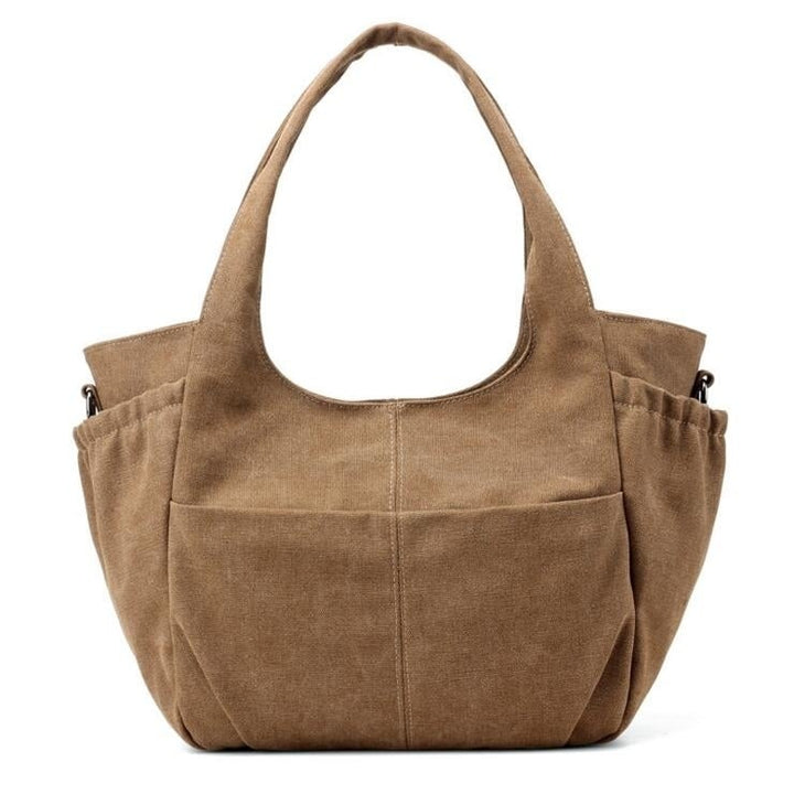 Simple And Stylish Large Capacity Canvas Bag Image 1