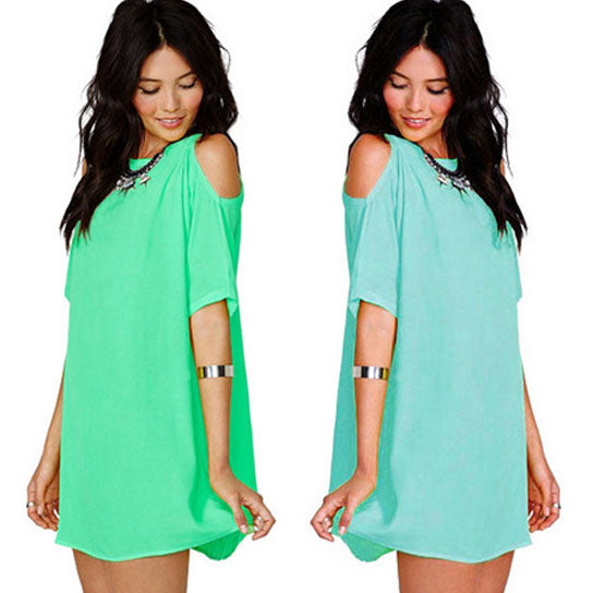 Cold Shoulder Tunic in 7 Colors Image 2