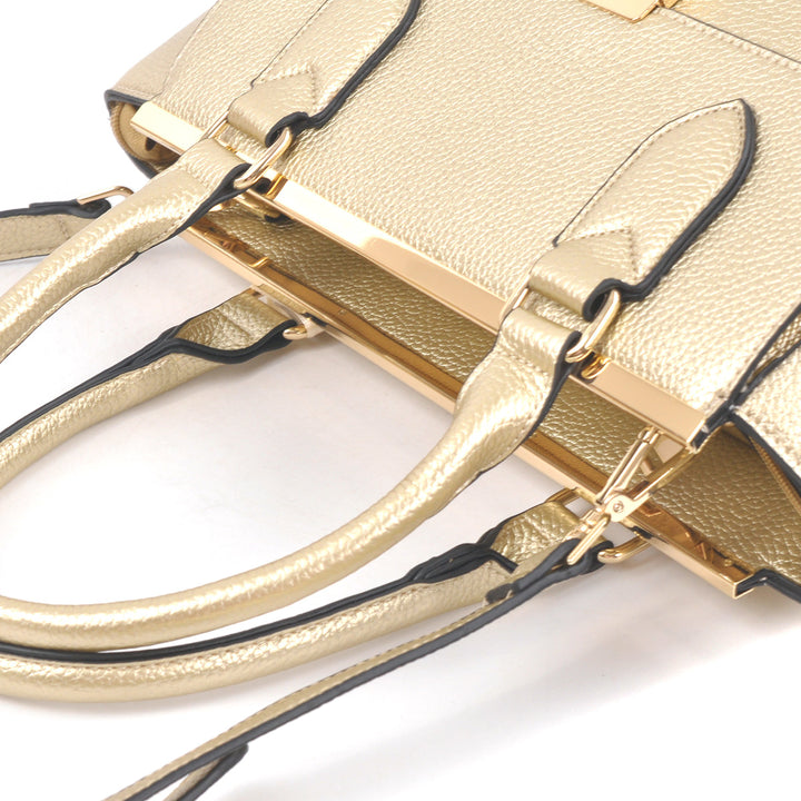 Dasein Fashion Satchel Shoulder Bag with Shoulder Strap Image 4