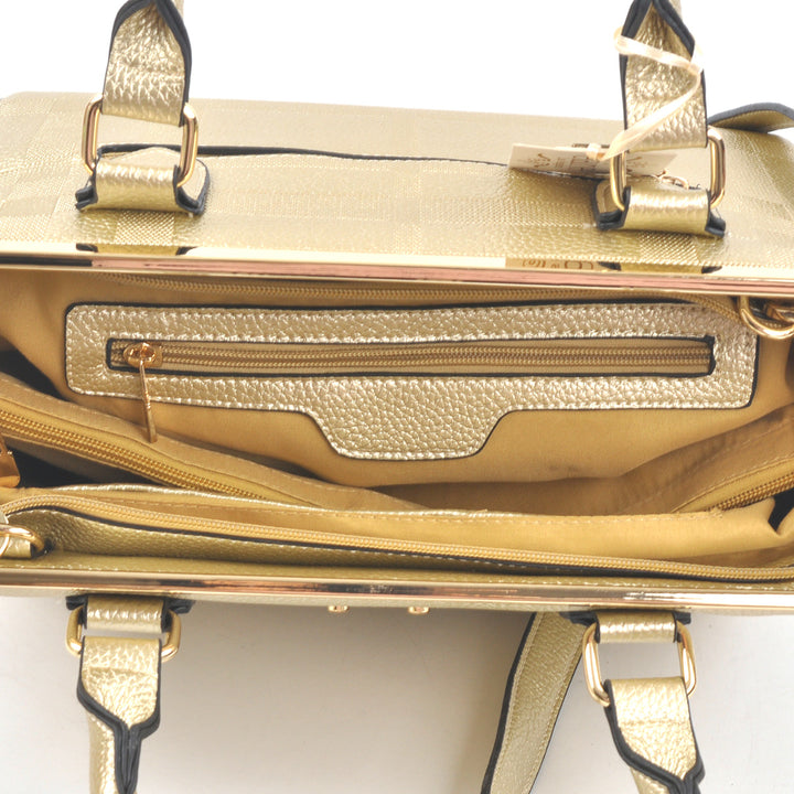 Dasein Fashion Satchel Shoulder Bag with Shoulder Strap Image 6