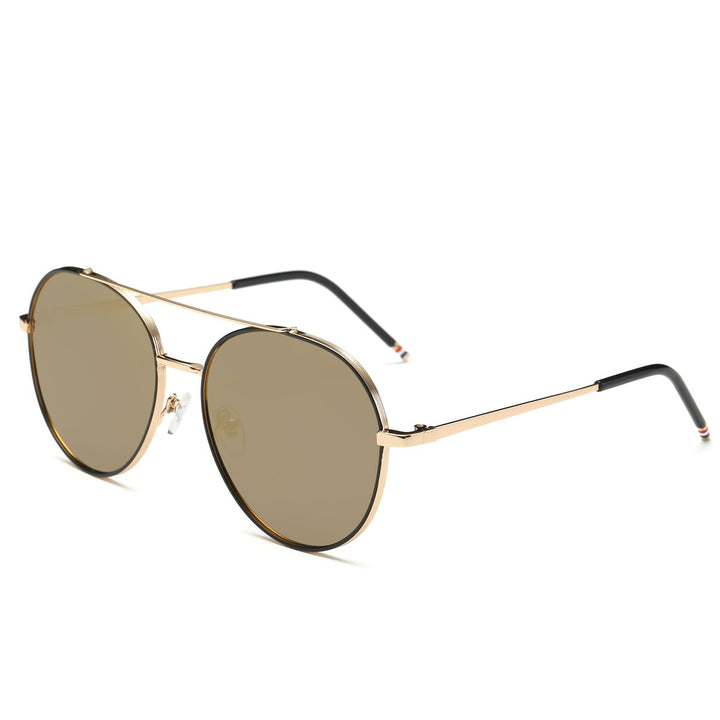 Dasein Aviator Sunglasses Polarized 100% UV Protection Gold Frame Lightweight Image 1