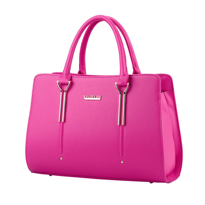 Womens Fashion PU Leather Shoulder Bag Image 9