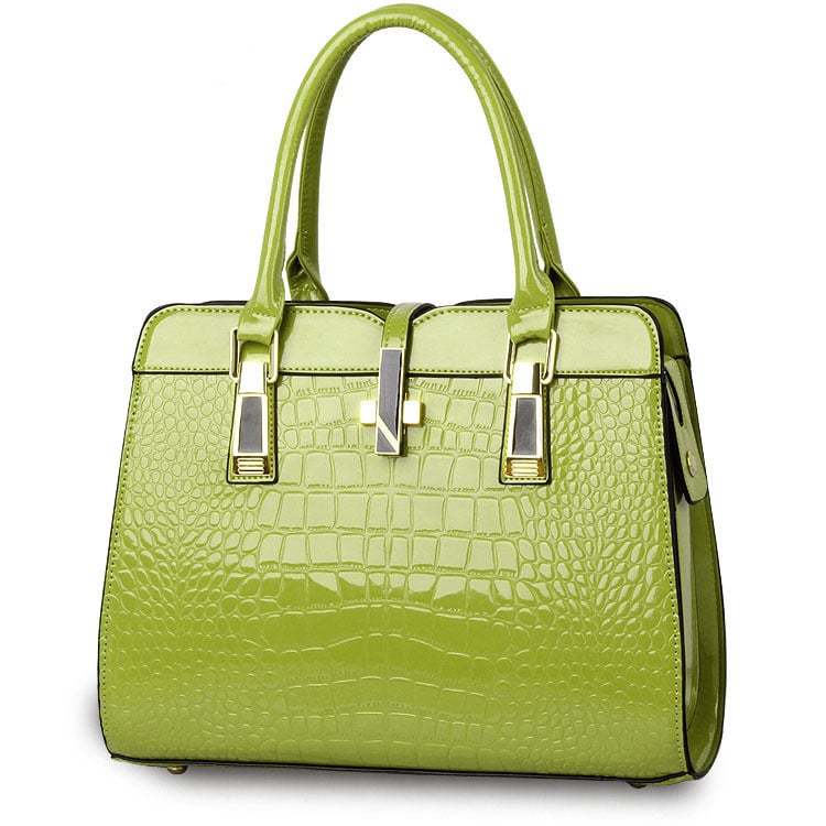 Fashion Crocodile Pattern Handbag Shoulder Bag Image 1