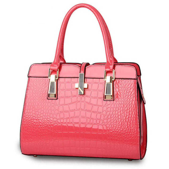 Fashion Crocodile Pattern Handbag Shoulder Bag Image 1