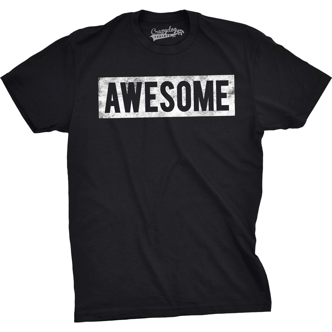 Mens Vintage Awesome Funny Everything Is Cool Bragging T shirt Image 4