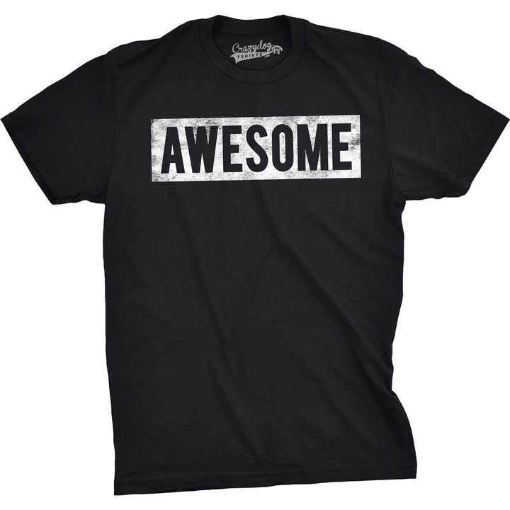 Mens Vintage Awesome Funny Everything Is Cool Bragging T shirt Image 4