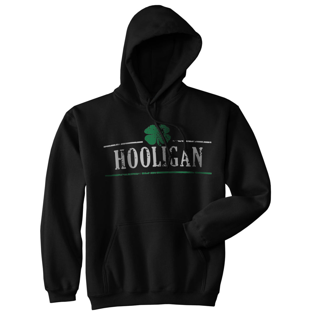 Hooligan Shamrock Funny Saint St Patricks Day Drinking Hoodie For Paddys Day Image 6