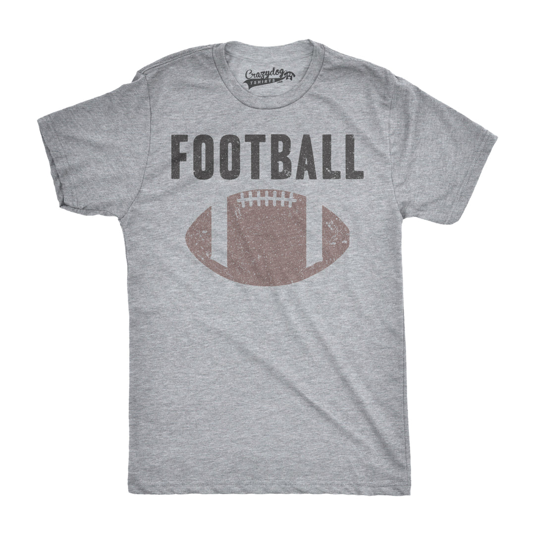 Mens Vintage Football Fantasy Game Day Gift Funny Vintage Graphic Tee for Dad Image 4