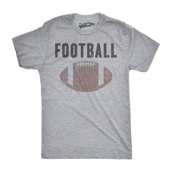 Mens Vintage Football Fantasy Game Day Gift Funny Vintage Graphic Tee for Dad Image 1