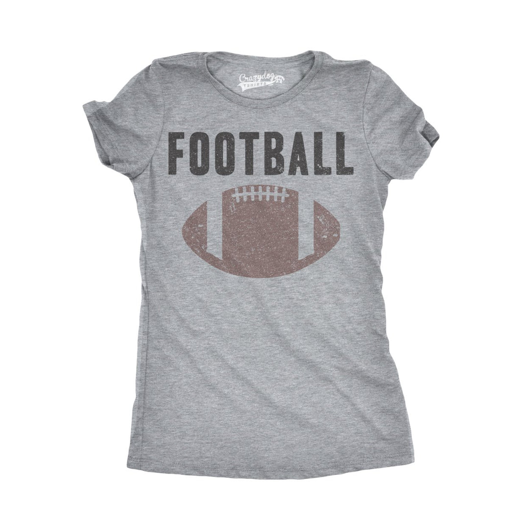 Womens Vintage Football T shirt Funny Sunday Game Day Tee for Ladies Graphci Image 8