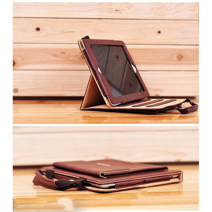 Leather Handbag Case for Ipads 2 3 4 in 5 Colors Image 6