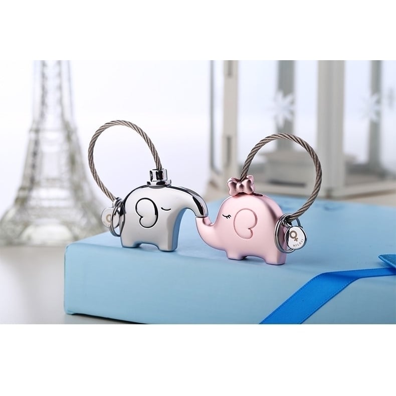 Elephant Love Keychain Set Image 3