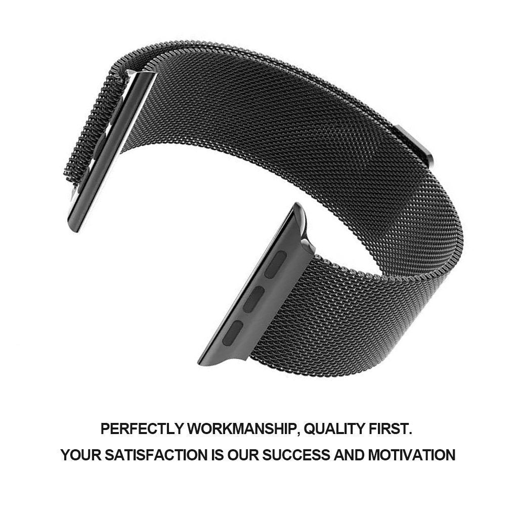 IWatch Band Bracelet Strap Loop with Fully Magnetic Closure Clasp Stainless Steel for Apple Watch Sport Edition 42mm Image 1